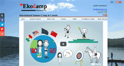 Desktop Screenshot of ekocamp.com